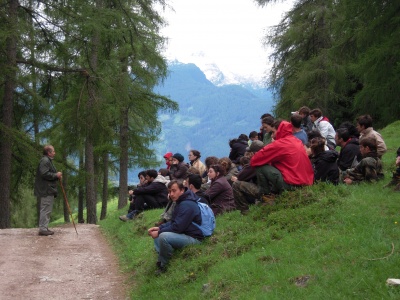 esercitazioni in ambiente alpino