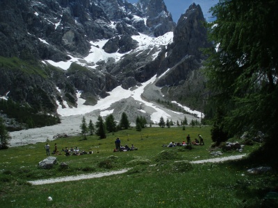 esercitazioni in ambiente alpino